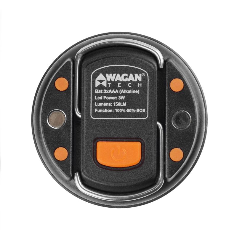 Bell + Howell 1398 TacLight Portable Collapsible Energy Efficient LED Camping Outdoor Flashlight Lantern with Foldaway Handle (2 Pack)