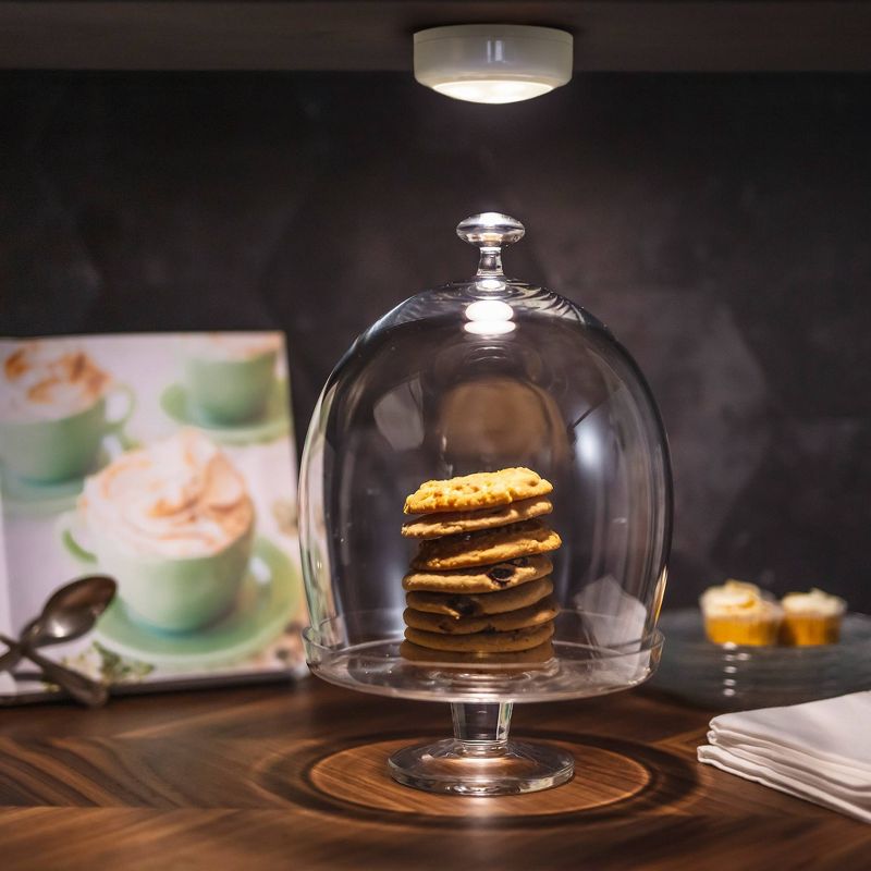 Brilliant Evolution 6pk Wireless LED Under Cabinet Puck Light With Remote