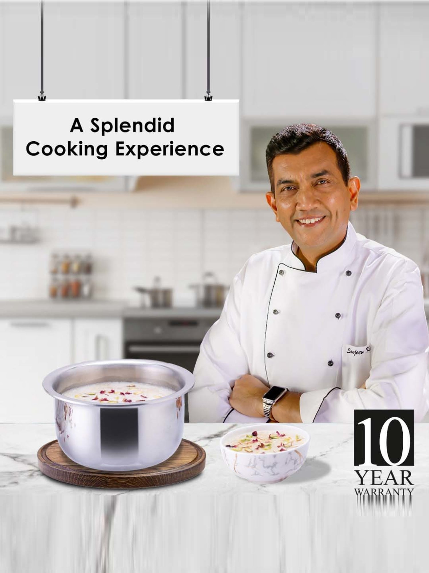 Wonderchef Nigella Tri-Ply Stainless Steel 18cm Cooking Pot