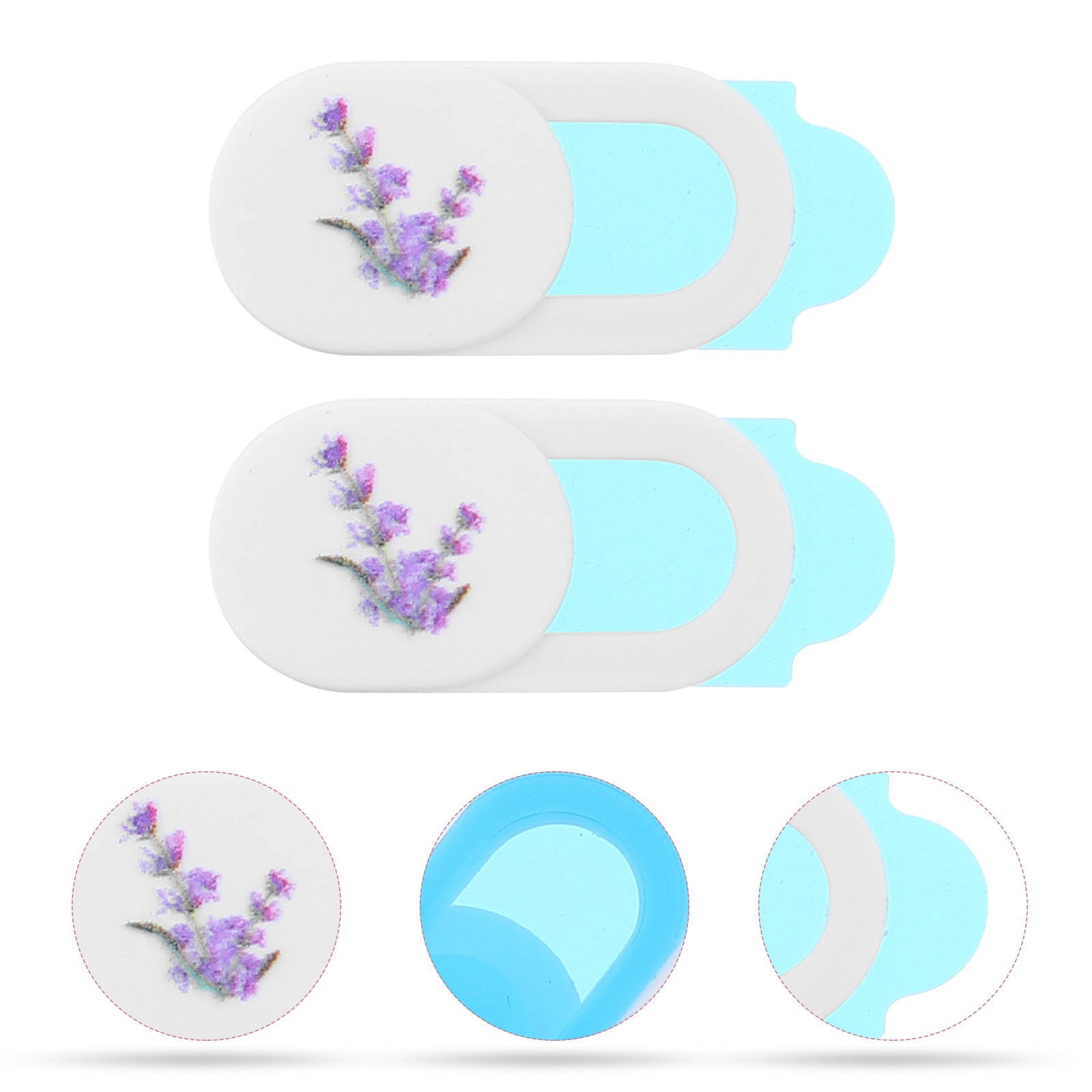 3pcs Webcam Protective Covers Webcam Cover Slide Privacy Protection Covers for Laptop Tablet