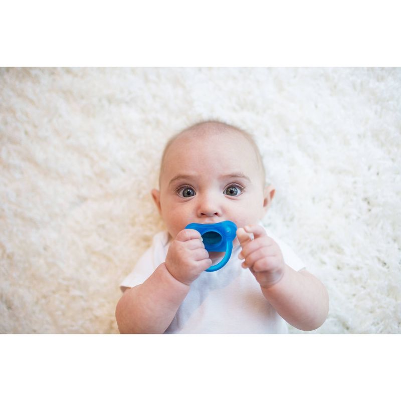 Dr. Brown's Happy Silicone 3pk Pacifier - Blue