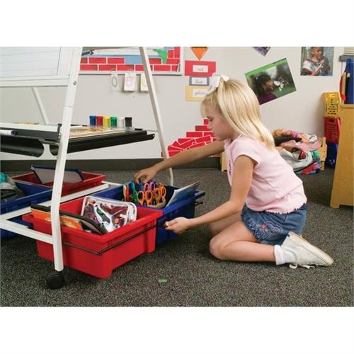 Teacher's Learning Center w Dry Erase Board & Storage Bins