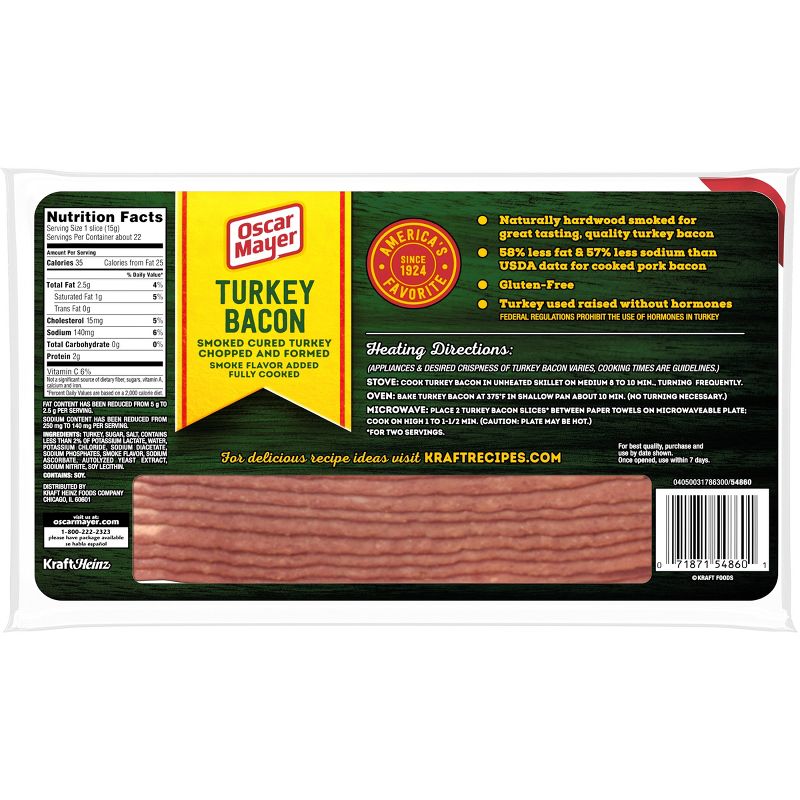 Oscar Mayer Turkey Bacon - 12oz