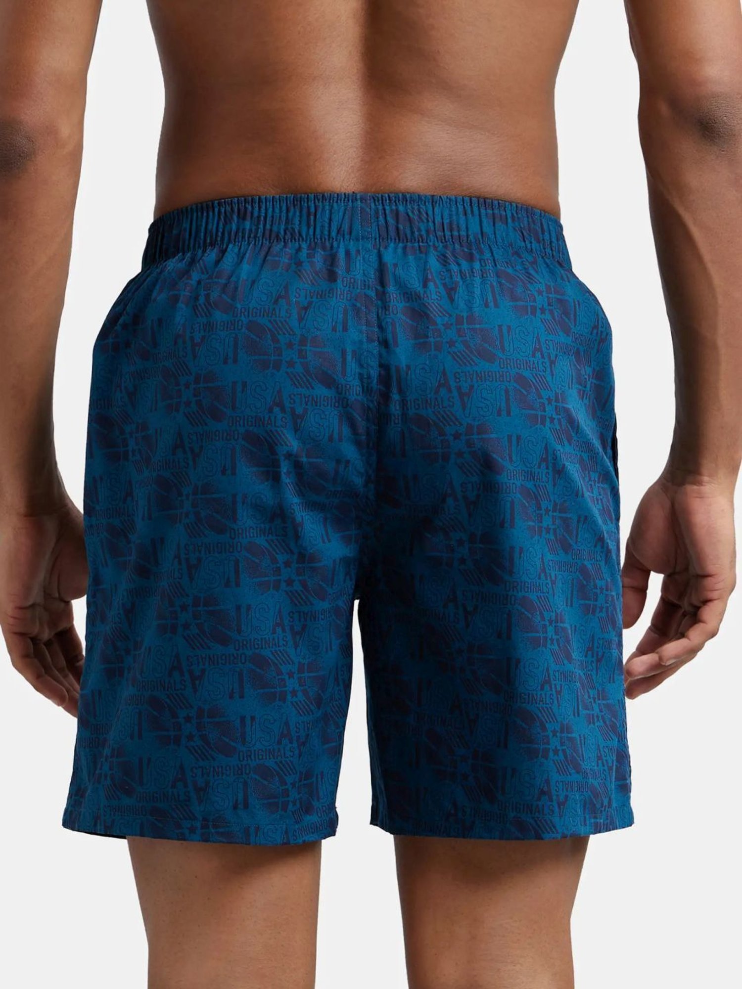 Jockey US57 Men's Super Combed Mercerized Cotton Printed Boxer Shorts (Pack of 2_Prints May Vary)
