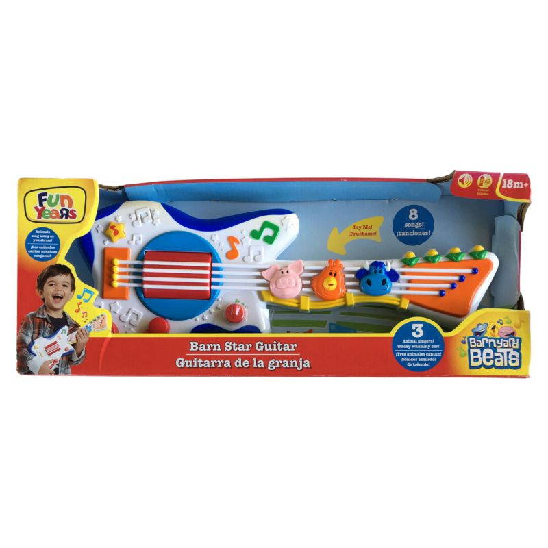 Fun Years Barnyard Beats Barn Star Guitar