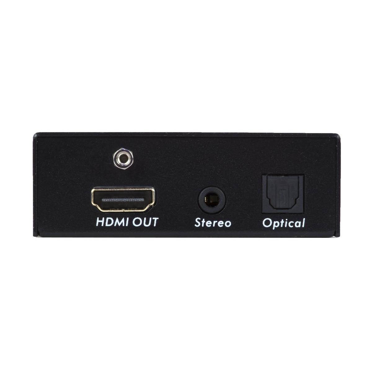 MuxLab 500436 4K/60 HDMI to HDMI Extender with Audio Extraction w/2-Yr Warranty