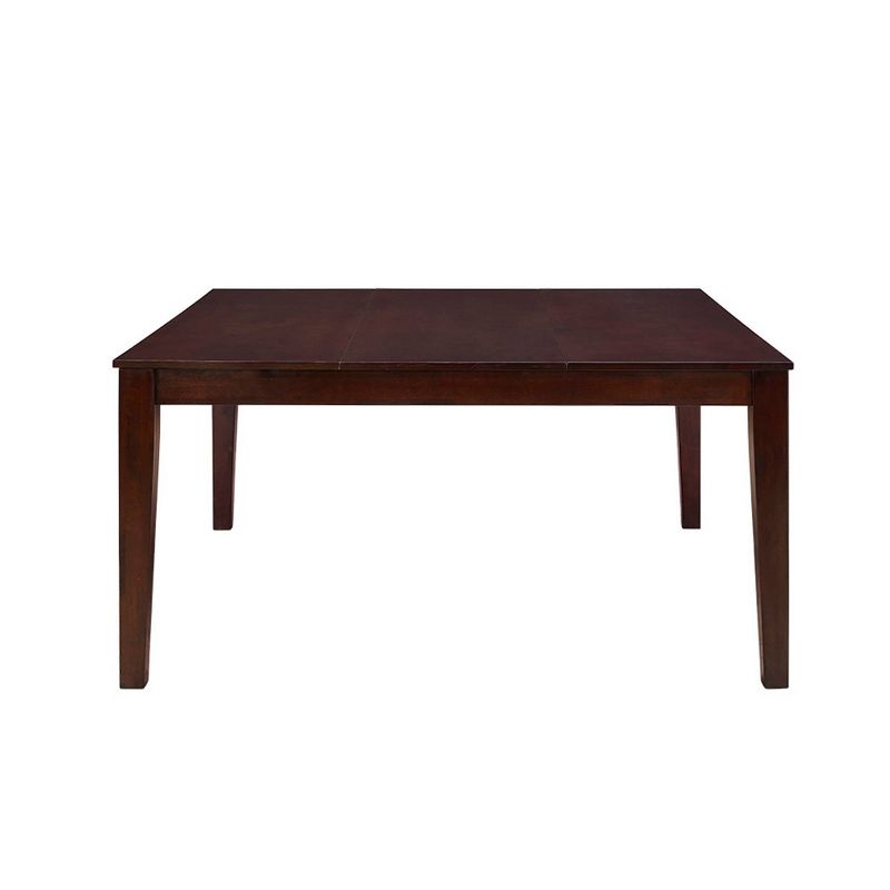 60" Cappuccino Wood Square Dining Table - Saracina Home