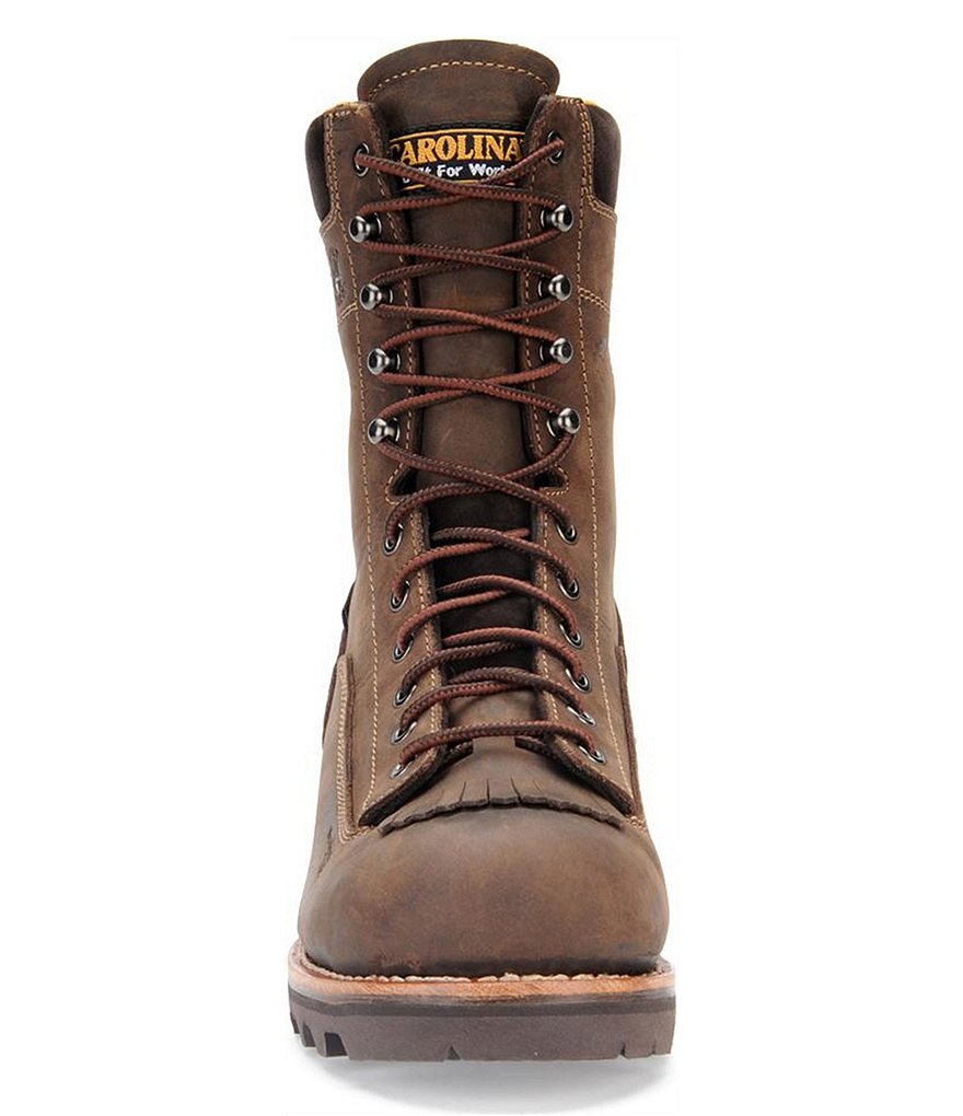 Carolina Men's Birch 8#double; Waterproof Logger Work Boots