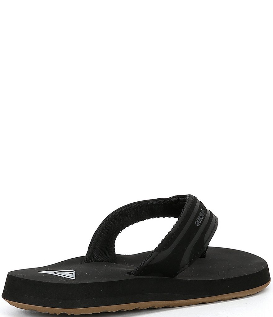 Quiksilver Boys' Monkey Wrench Suede Flip Flops (Youth)