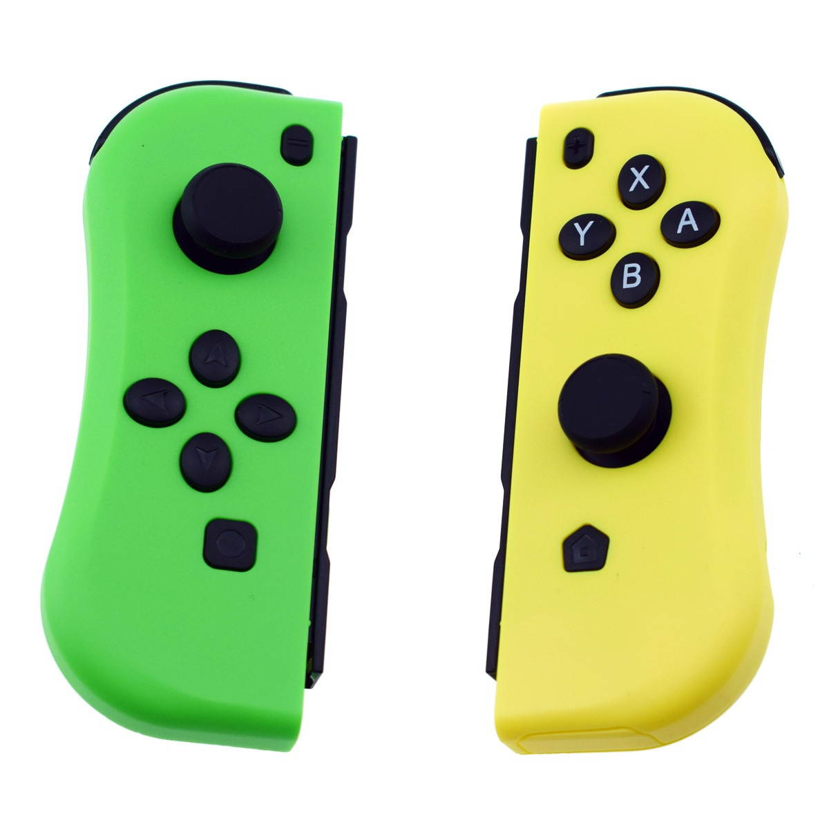 GL-S026 bluetooth Six-axis Somatosensory Gyroscope TURBO Vibration Gamepad For Nintendo Switch Wireless Left Right Game Controller for NS Game Console-Yellow-green