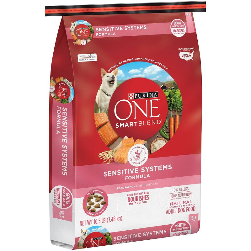 Purina ONE SmartBlend Sensitive Systems Adult Dry Dog Food - 16.5lbs