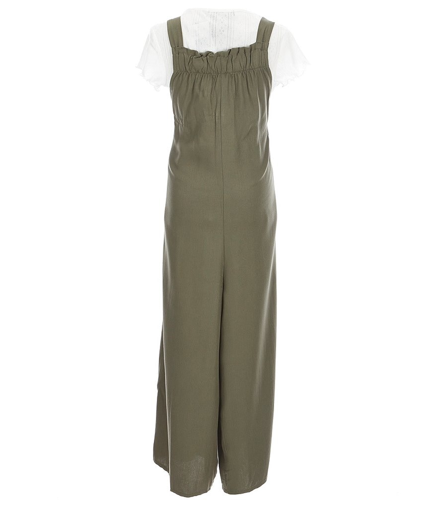 Habitual Big Girls 7-16 Ruffle-Trim Romper