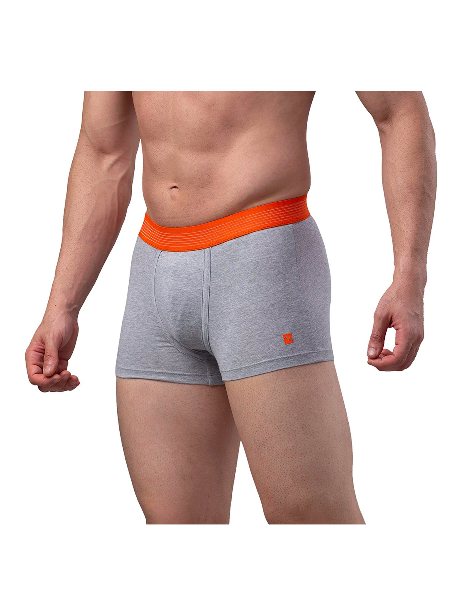 UnderJeans by Spykar Grey & Orange Trunks