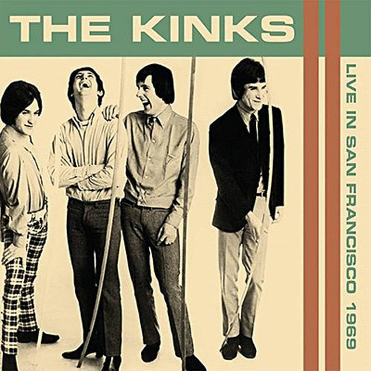 The Kinks Live In San Francisco 1969 Hand-Numbered Limited Edition 180g Import LP (Green Vinyl)