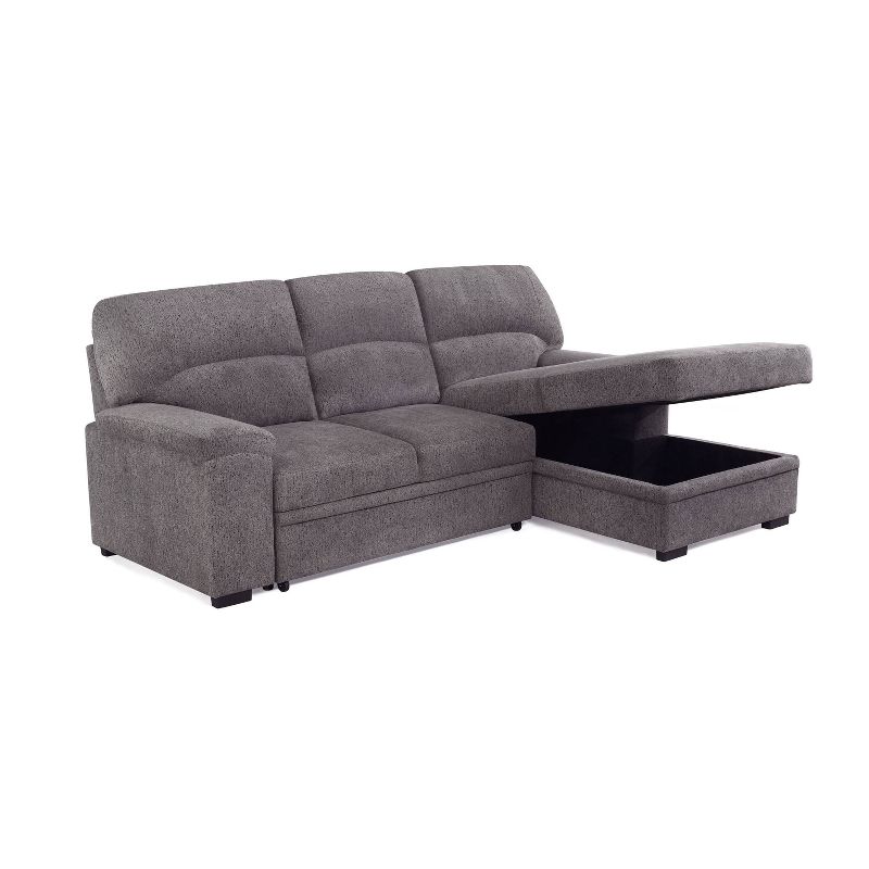Tampa Sectional Sofa Ash Gray - Serta