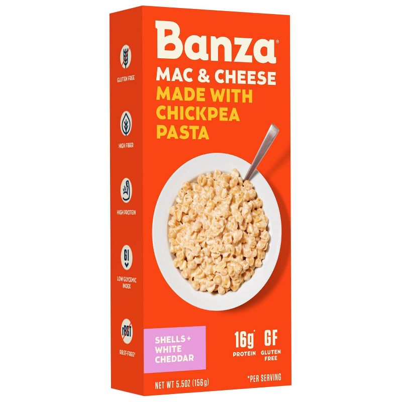 Banza Chickpea Shells and White Cheddar - 5.5oz