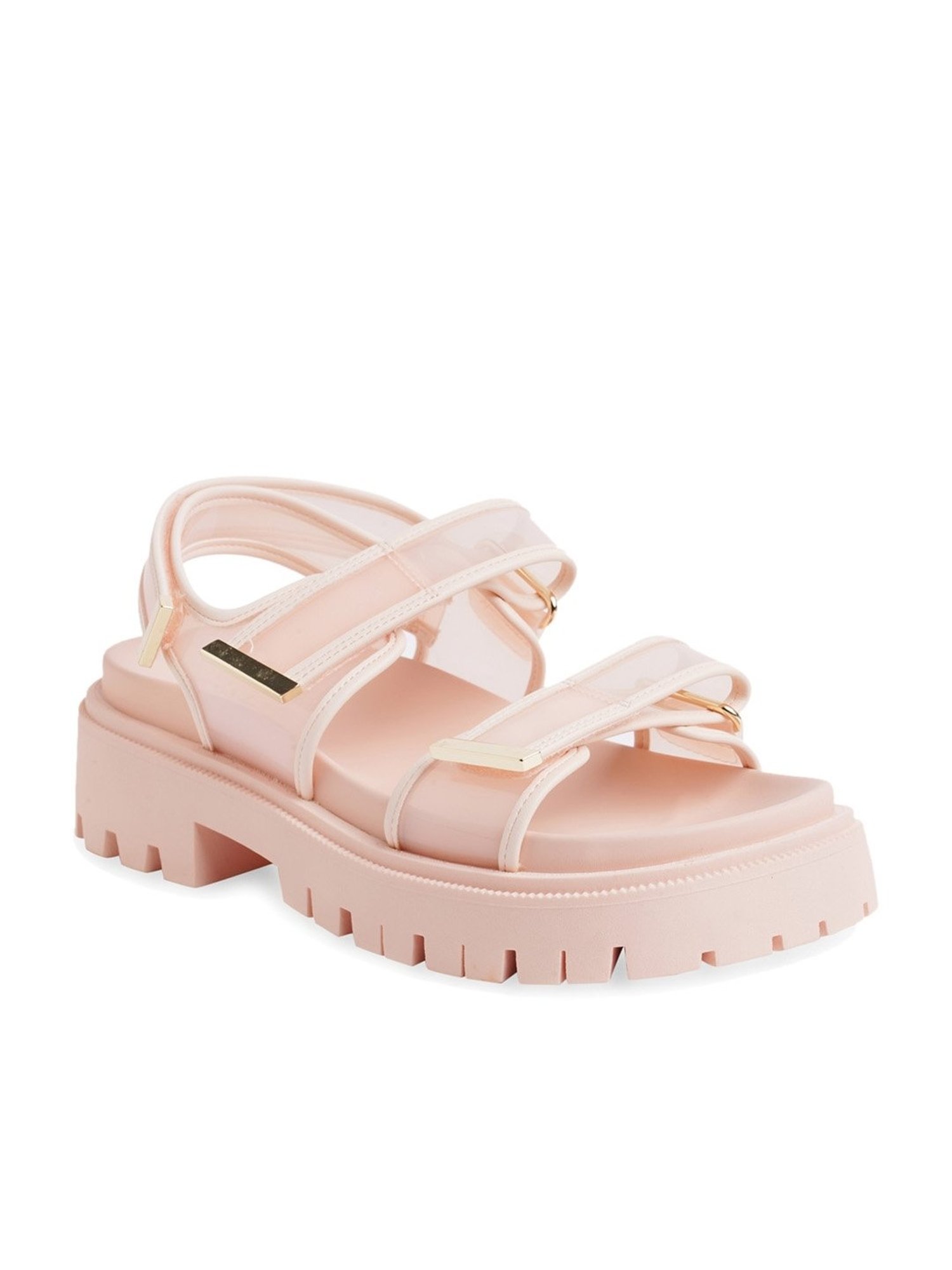 Aldo Women's Pink Back Strap Sandals