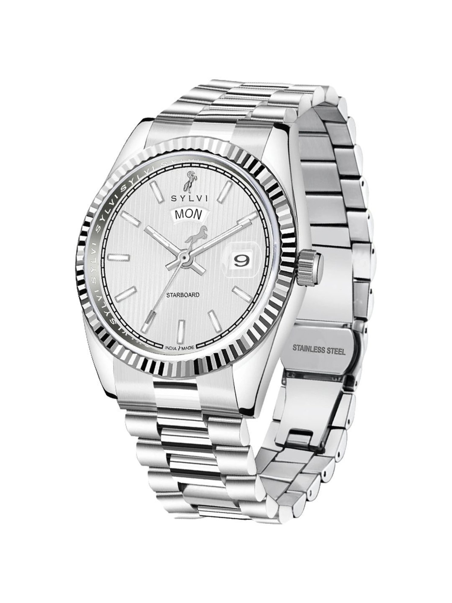 Sylvi Nitroneon 3 Starboard Analog Watch for Men