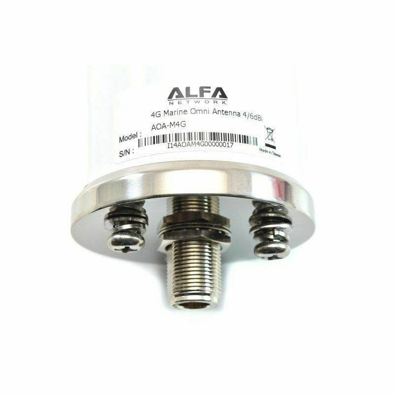 Alfa AOA-M4G High Gain 3G/4G/LTE Outdoor Omni Antenna for Verizon, AT&T, Sprint