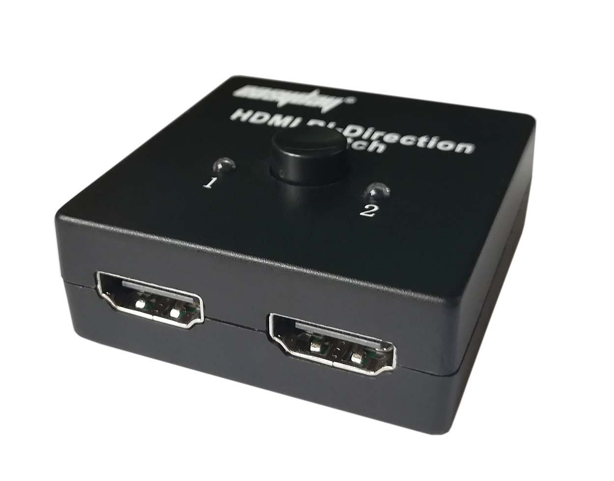 EULAN HDMI Switch 1080p 3D 4K Bidirectional HDMI Splitter 1 In 2 Out /2 In 1 Out Manual HDMI Switcher for Xbox, PS4, PS3, Roku, Blu-Ray player, DVD, HDTV