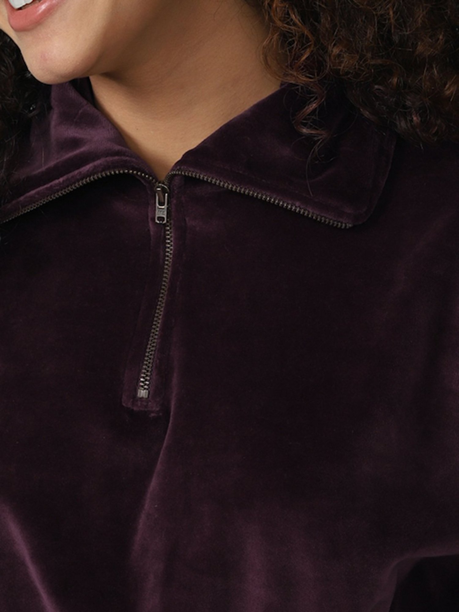 Forever 21 Purple Cotton Top