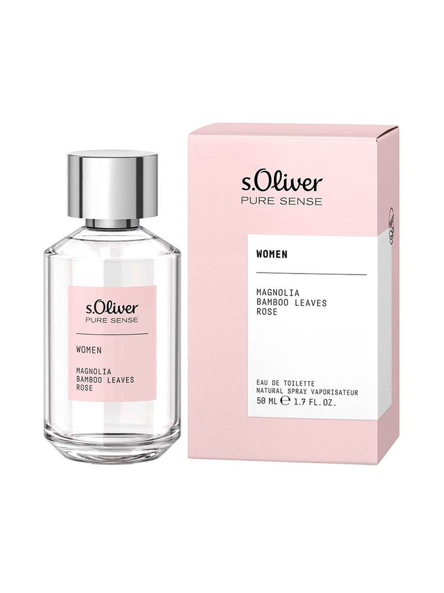 s.Oliver Pure Sense Eau De Toilette for Women - 50 ml