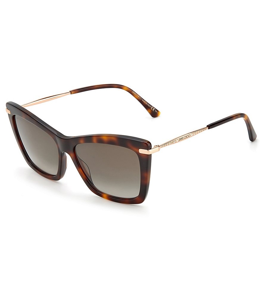 Jimmy Choo Sady Square 56mm Sunglasses