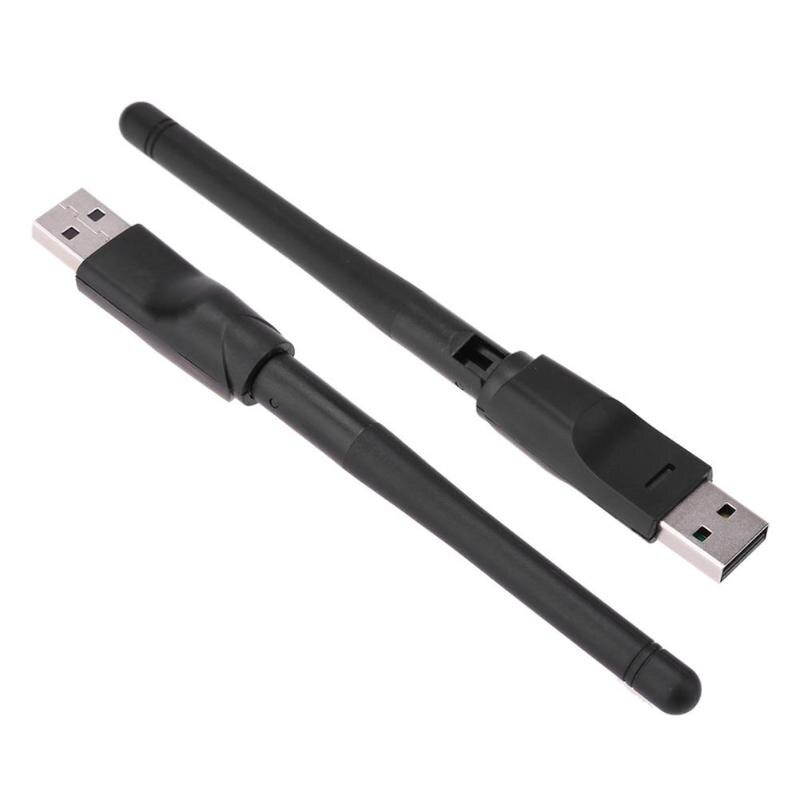 1 pcs WiFi Adapter 150Mbps 2dBi Antenna PC Laptop USB Wi Fi Receiver 802.11b/n/g High Gain Ethernet Wireless Network Card