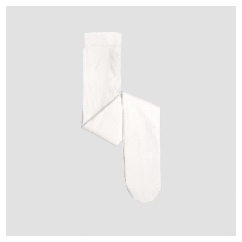 Girls' Tights - Cat & Jack™ Cream 4-6X
