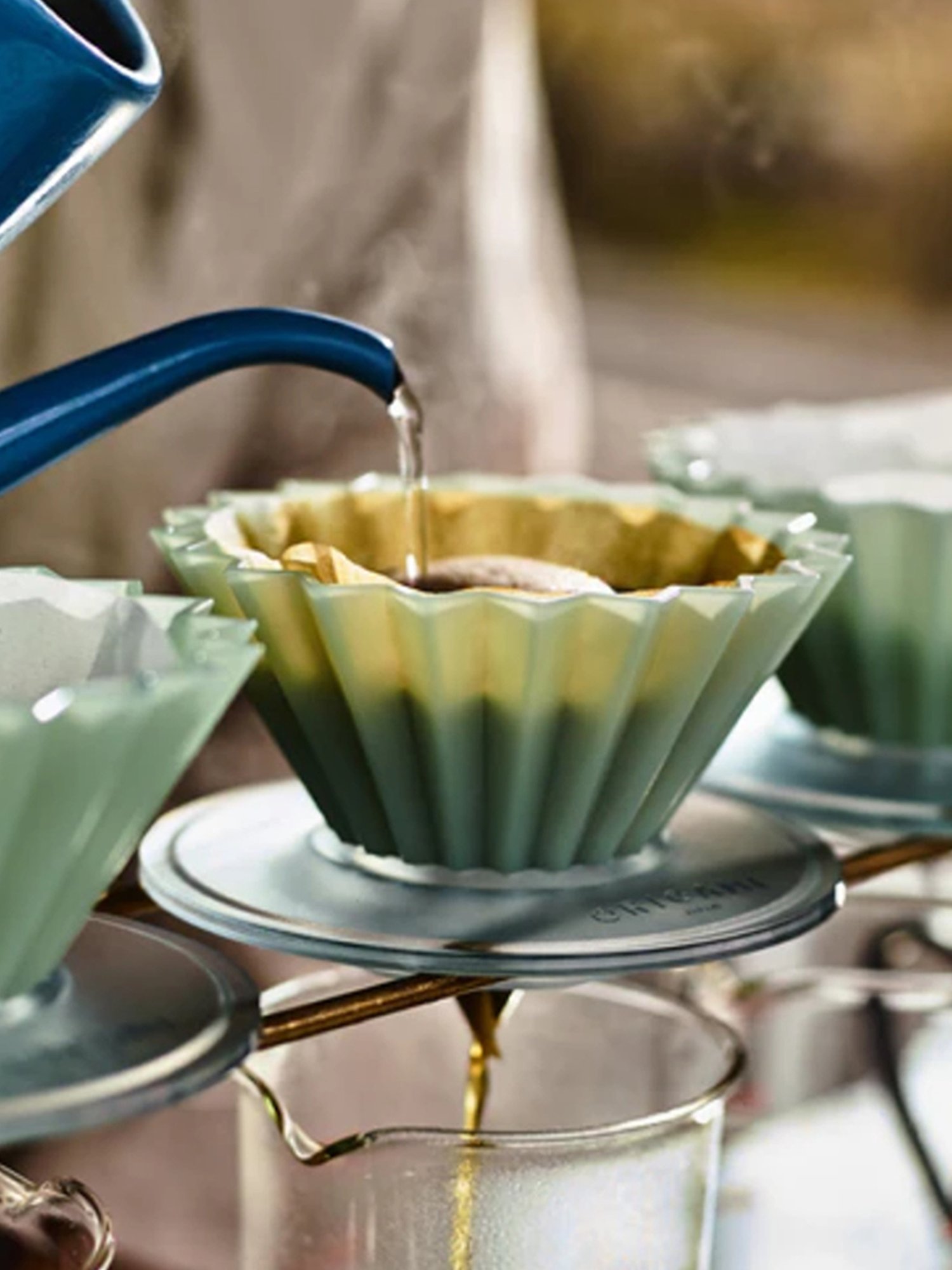 ORIGAMI Coffee Dripper Air Medium (Grey)