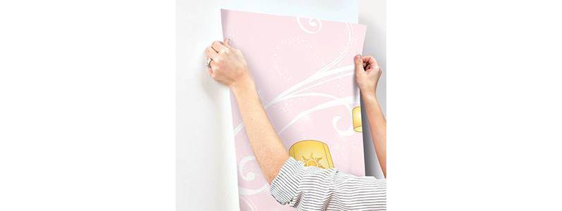 6'x10.5' XL Disney Princess Enchanted Chair Rail Prepasted Mural Ultra Strippable - RoomMates