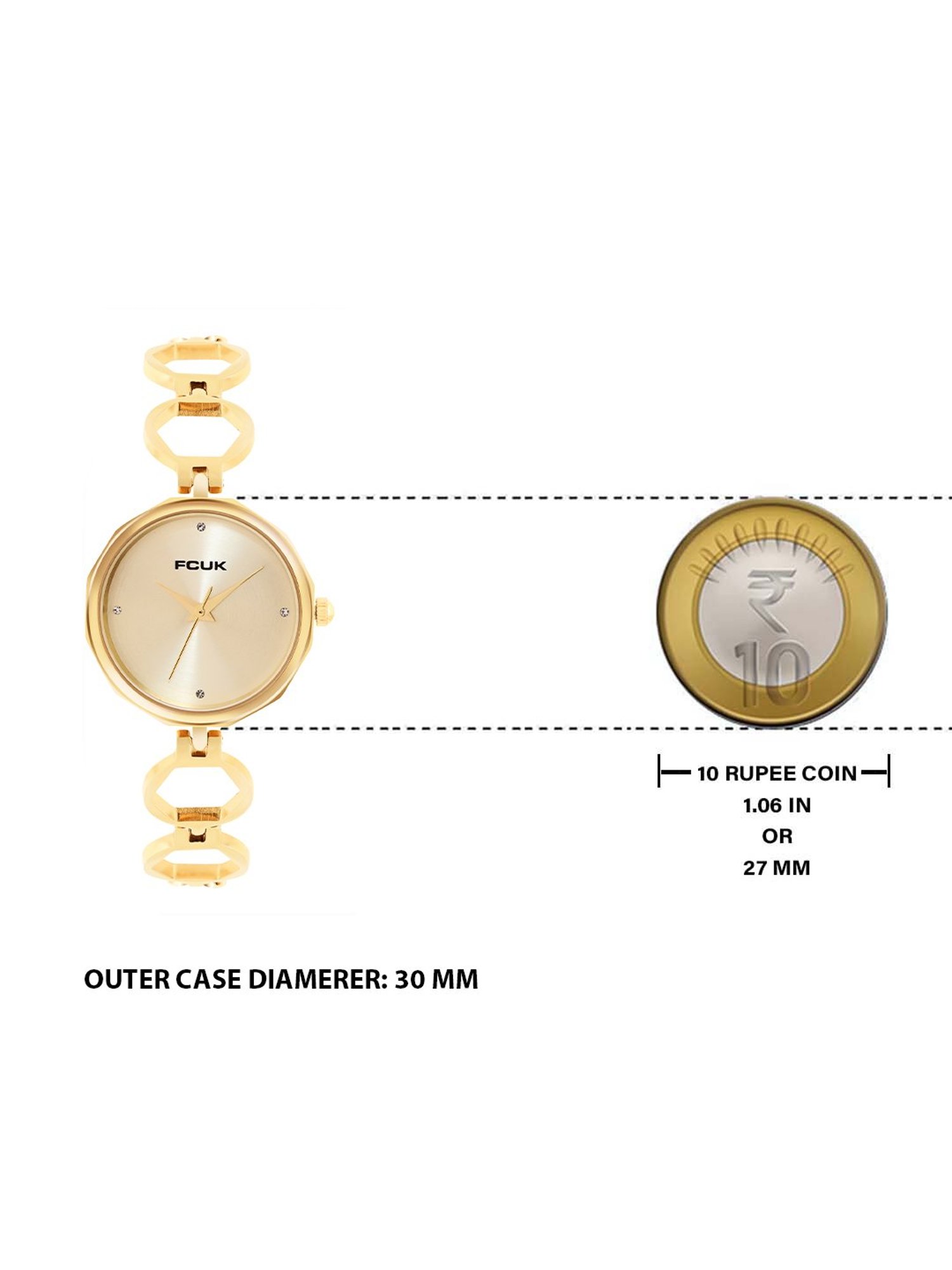 FCUK FK00027A SS23 Analog Watch for Women