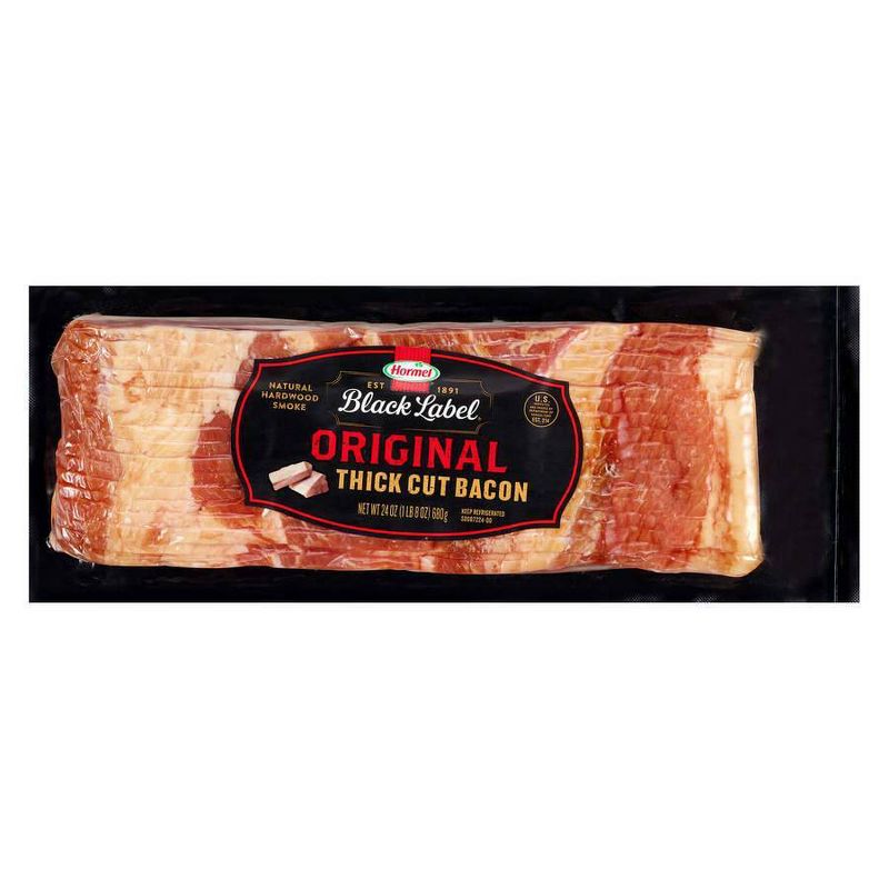 Hormel Black Label Original Thick Cut Bacon - 24oz
