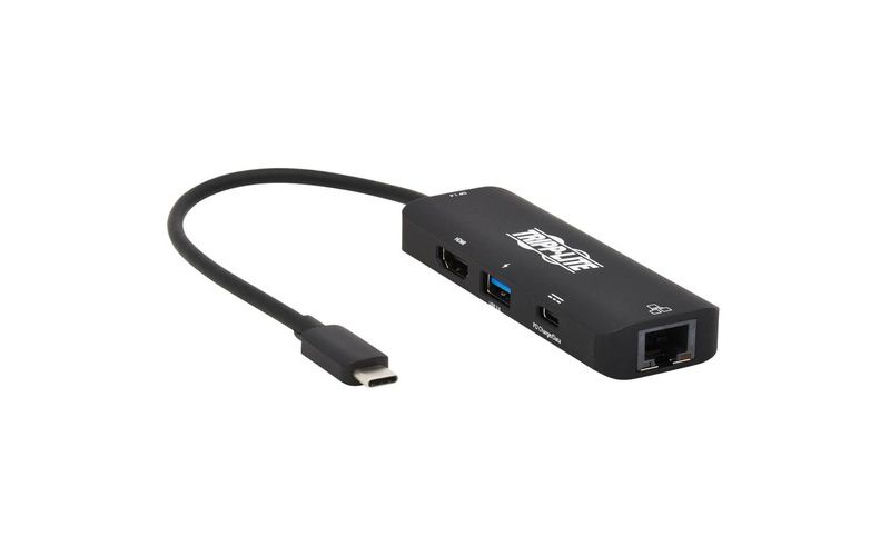 Tripp Lite U444-06N-H4GUC2 HDMI/RJ-45/USB/USB-C Audio/Video/Network/Data Transfer Adapter - 1 x Type C Male USB