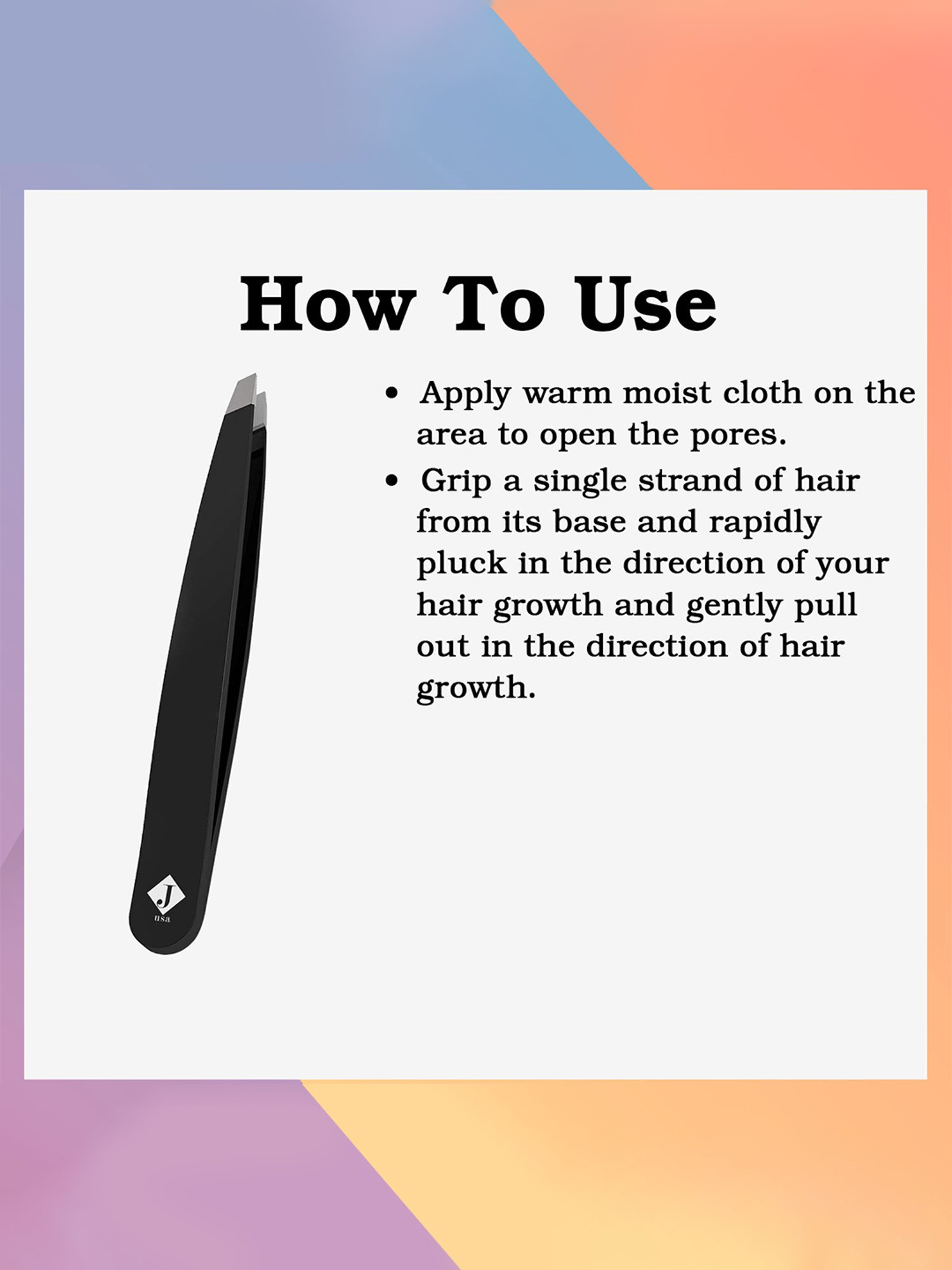 Bare Essentials Scissor Tweezer Combo