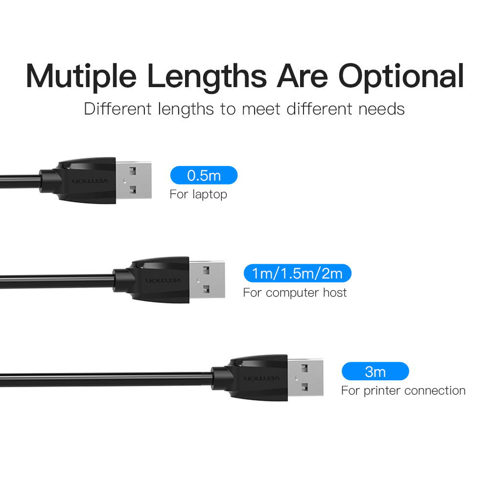 Vention USB Extension Cable USB 3.0 Data Cable