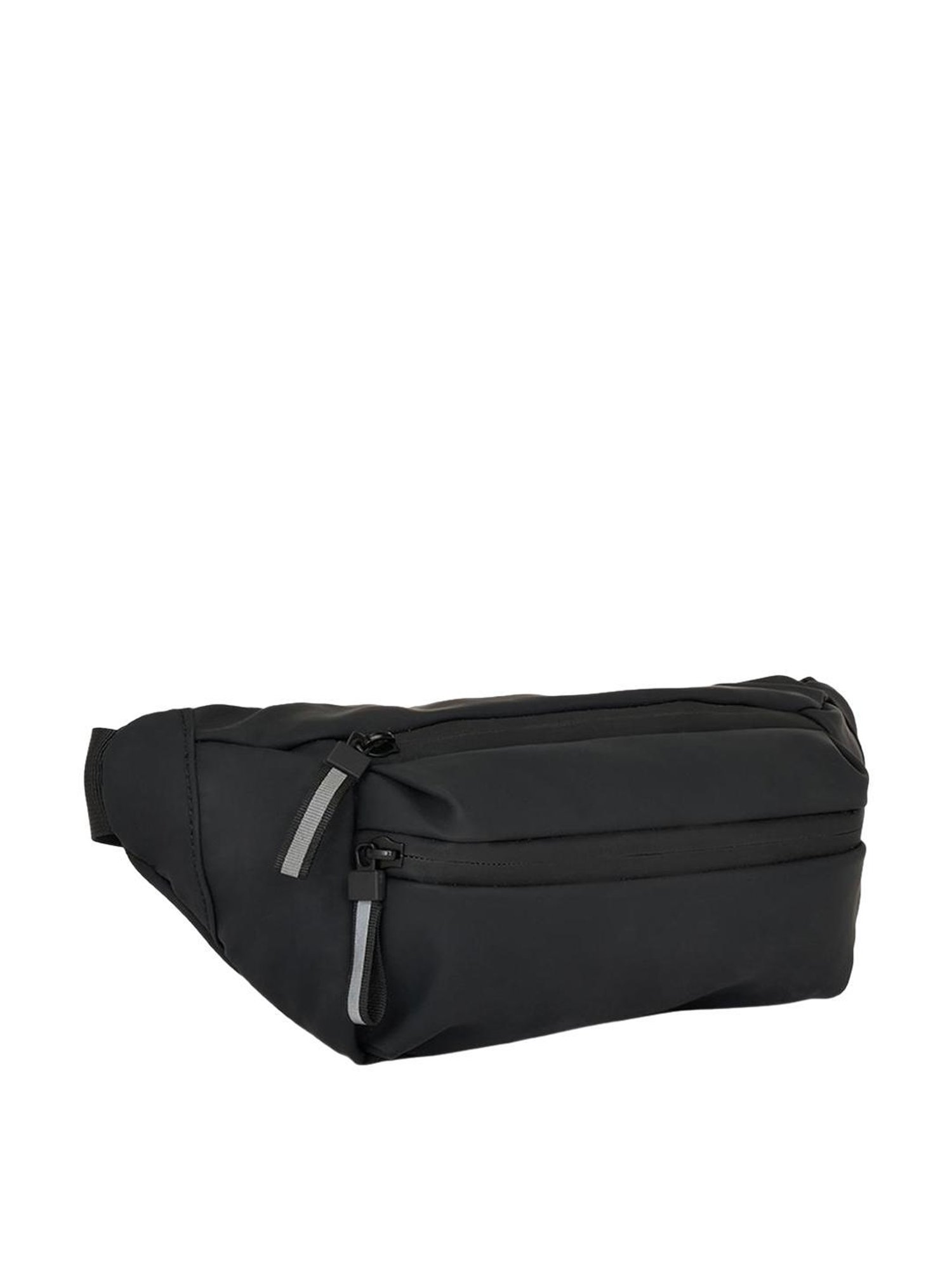 Ajile by Pantaloons Black Solid Sling Handbag