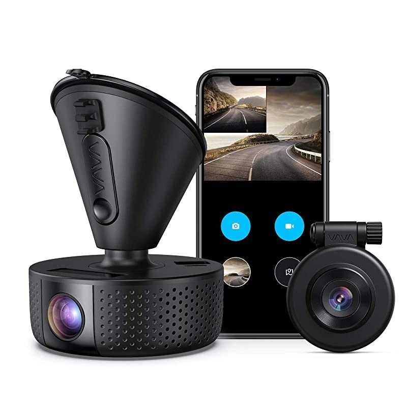 Dual Dash cam |  Dual 1920x1080P FHD | Front and Rear dash camera | 2560x1440P Single Front| for cars with Wi-Fi | Night Vision | Parking Mode | G-sensor | WDR | Loop recording| Support 128GB Max