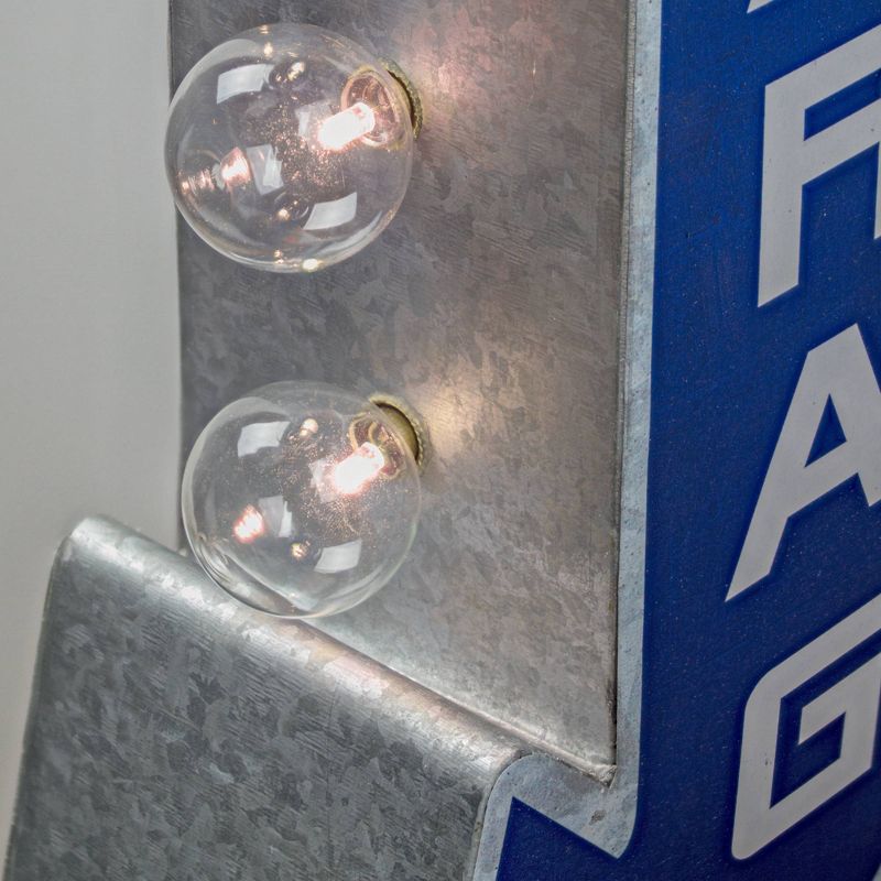 Vintage Dodge Cars and Trucks LED Marquee Sign Blue/Silver - Crystal Art Gallery