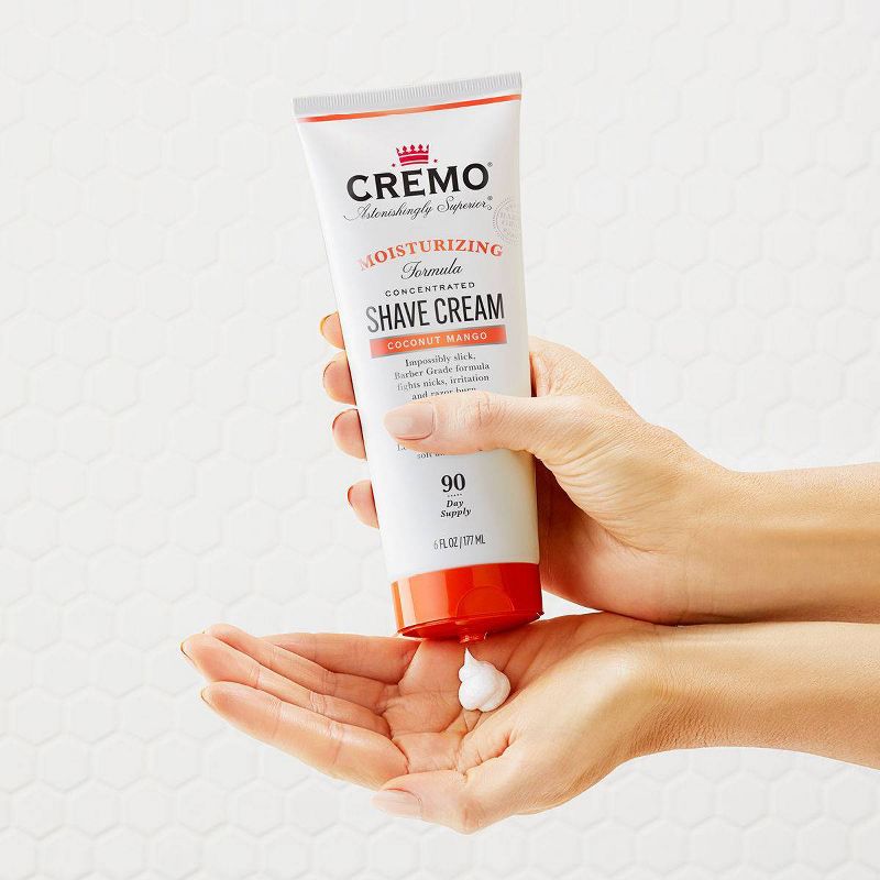 Cremo Coconut Mango Moisturizing Shave Cream - 6oz