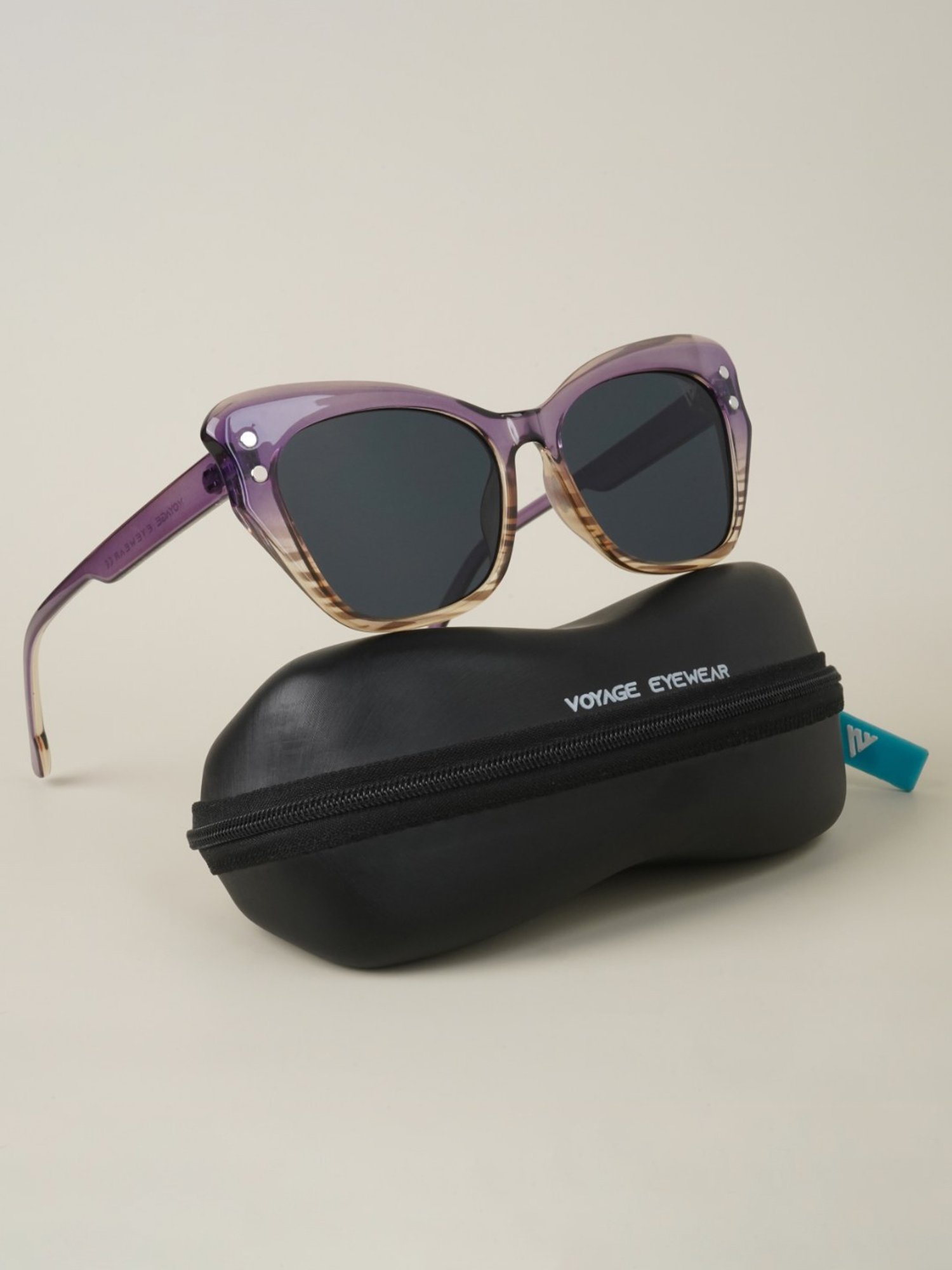 Voyage Blue Cat Eye UV Protection Sunglasses for Women