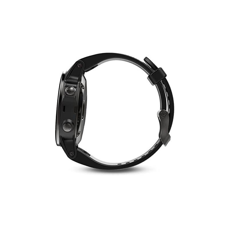 fenix 5s, Premium and Rugged Smaller-Sized Multisport GPS Smartwatch, Sapphire Glass, Black, (Renewed)