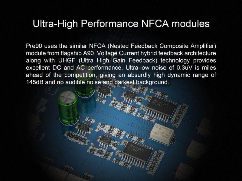 TOPPING Pre90 Preamplifier & Ext90 Input Extender Hi-Res Audio NFCA Modules 2*RCA 4*XLR Combination