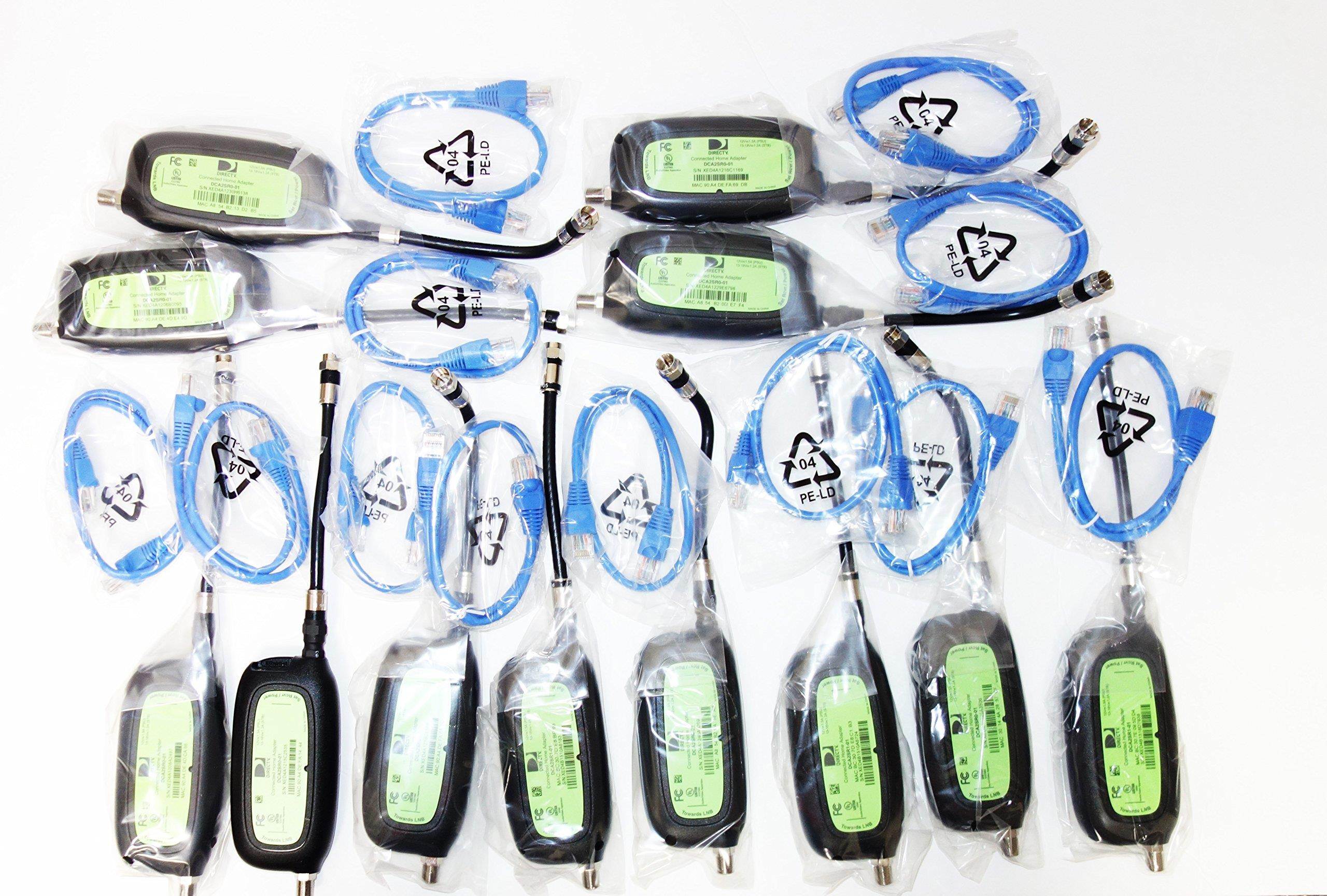 12 Pack - DIRECTV Receiver Deca Ethernet to Coax Adapter Generation II (in No Frills Packaging)