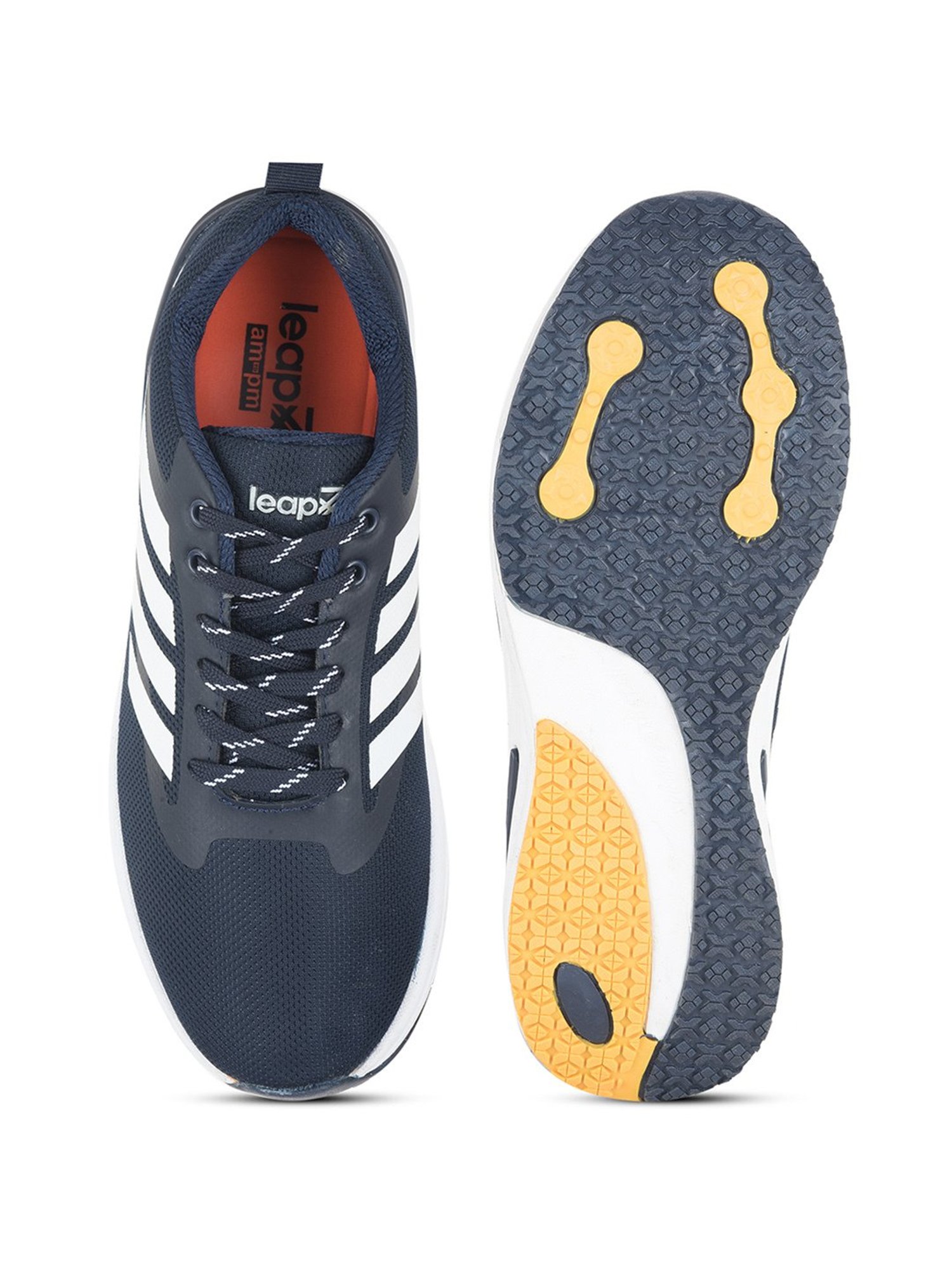 Leap7X by Liberty Men's CAPSICO-1 Navy Running Shoes