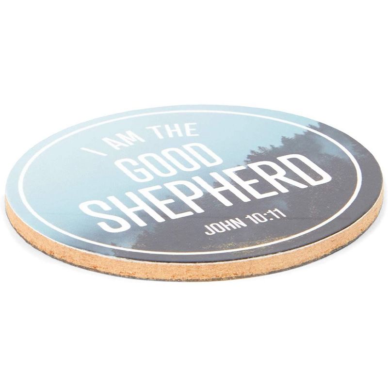 Faithful Finds 12-Pack Inspirational Refrigerator Magnets with Bible Verses, Scripture (3 Sizes)