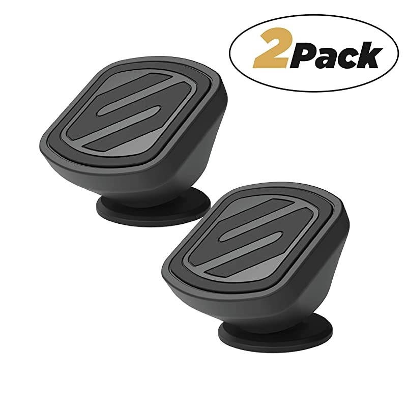 MMSD2PKXCES0 MagicMount Select Magnetic Mini Vertical Dash Mount Holder for Mobile Devices Black Pack of 2