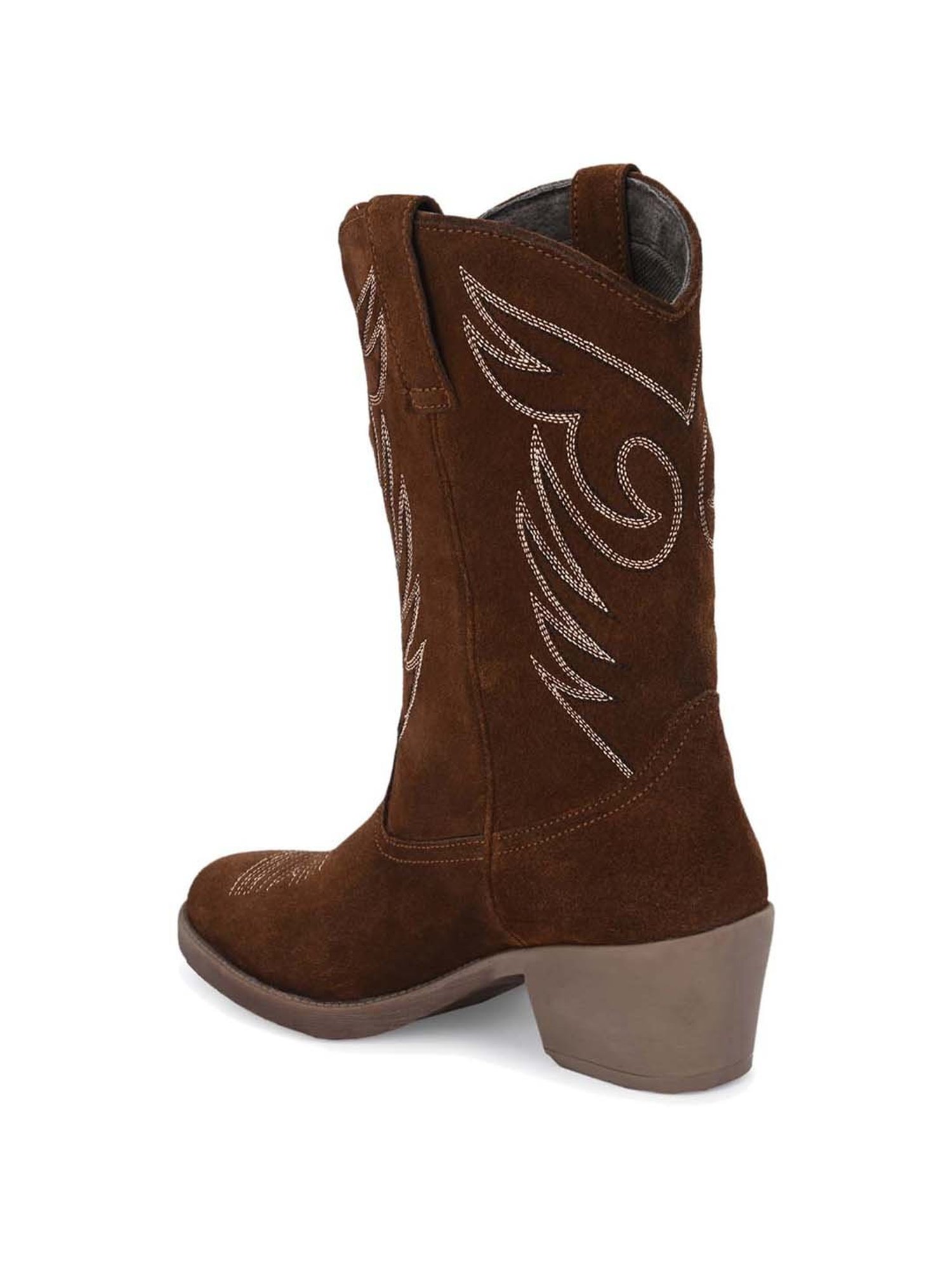 Carlo Romano Women's Brown Cowboy Boots