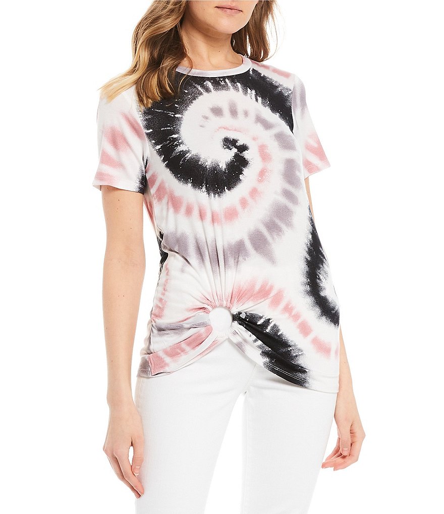 Miss Chievous Tie Dye O-Ring Short Sleeve Tee