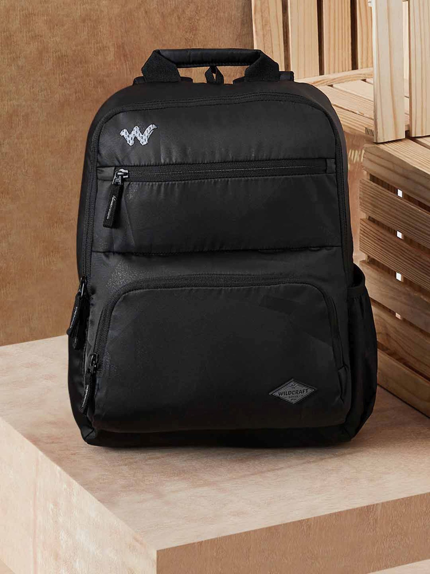 Wildcraft Evo 15 Black Backpack
